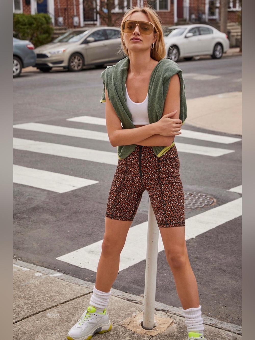 NWOT Free People Lucky Strike Bike Shorts